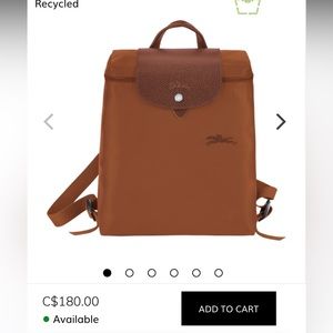 Brand new in package - longchamp backpack